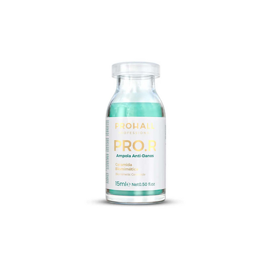 AMPOLA RECONSTRUÇÃO INTENSA ANTI-DANOS PRO.R 15ML - PROHALL