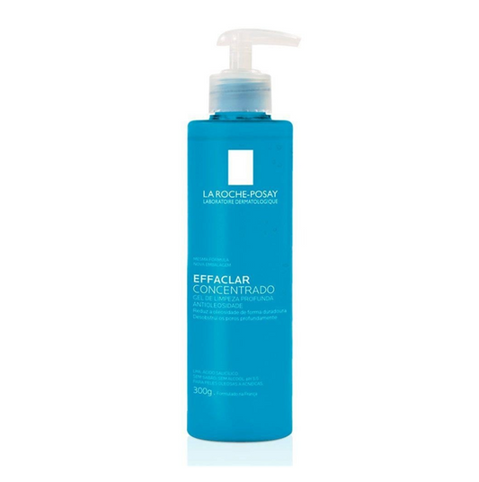 GEL LIMPEZA PROFUNDA ANTIOLEOSIDADE EFFACLAR CONCENTRADO 300ML - LA ROCHE POSAY