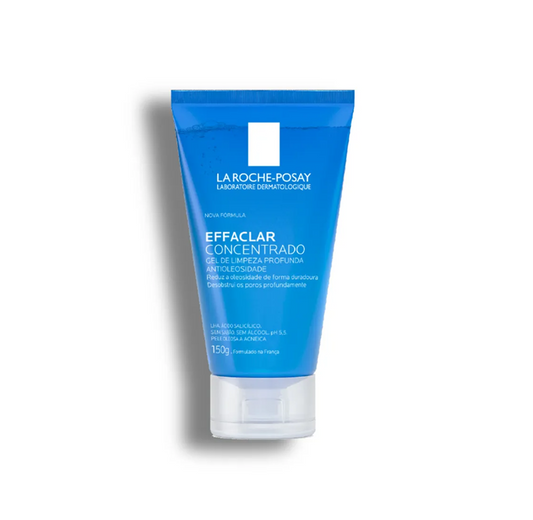 GEL LIMPEZA PROFUNDA ANTIOLEOSIDADE EFFACLAR CONCENTRADO 150ML - LA ROCHE POSAY