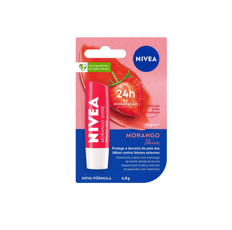 PROTETOR LABIAL LIP CARE MORANGO - NIVEA