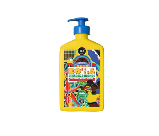 GELATINA MODELADORA CRESPOS & CACHOS BOSSA 500G - LOLA COSMETICS