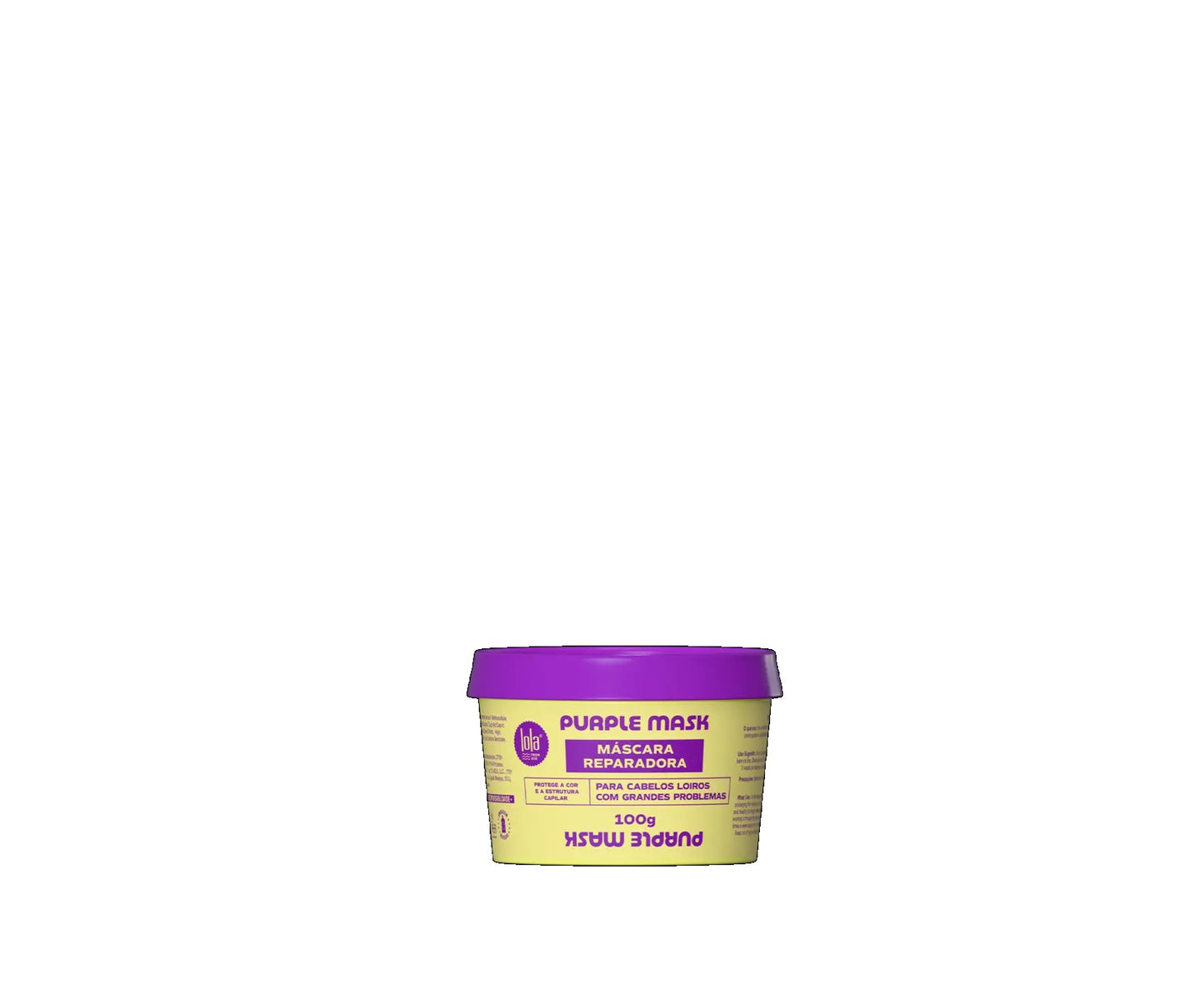 MASCARA REPARADORA PURPLE MASK 100G - LOLA COSMETICOS