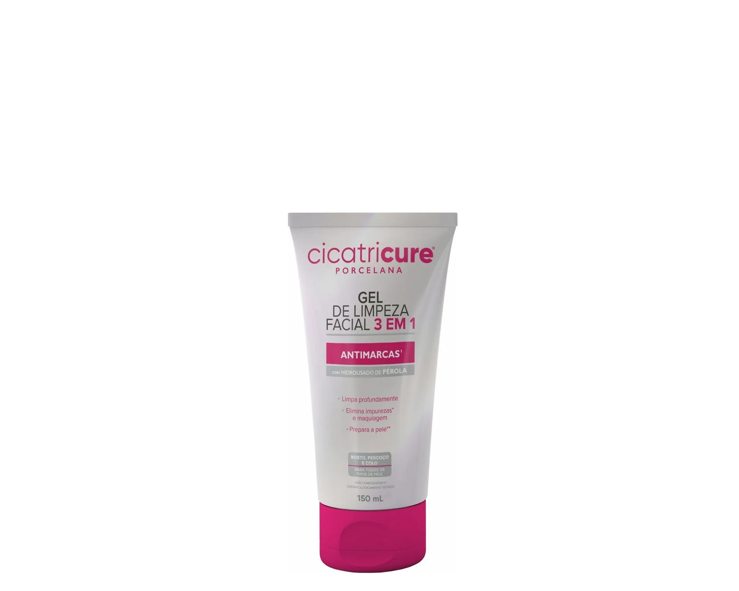 GEL DE LIMPEZA 3 EM 1 ANTIMARCAS 150ML - CICATRICURE