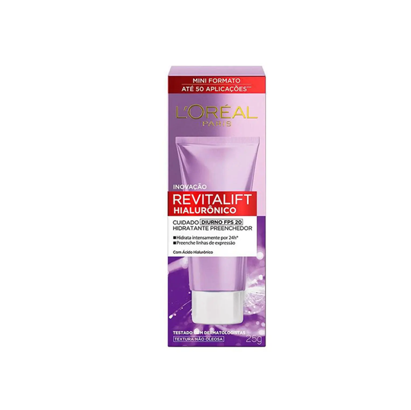 CREME REVITALIFT HIALURONICO DIURNO TUBO 25G - LOREAL