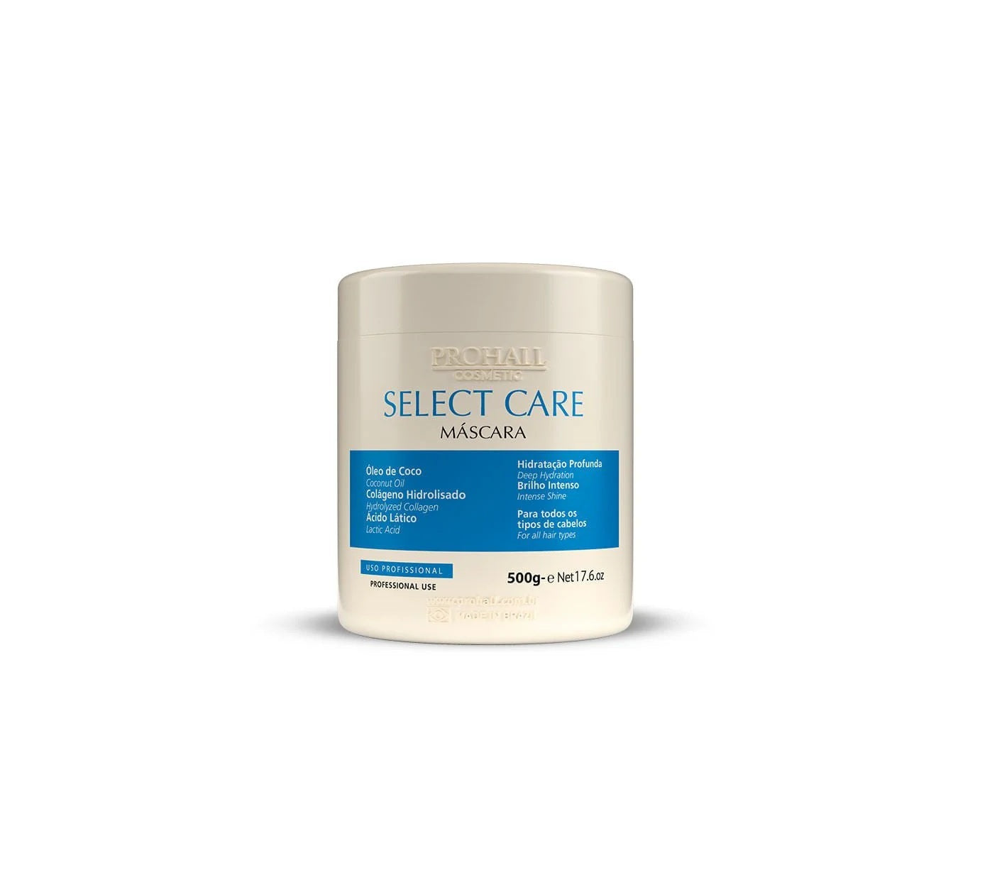MASCARA POS QUIMICA SELECT CARE 500G - PROHALL